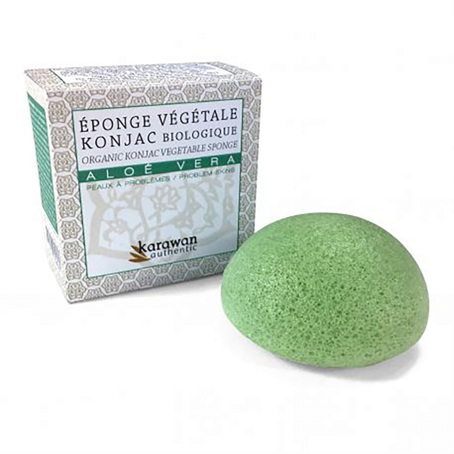 ØKO Konjac Svamp beriget med Aloe Vera