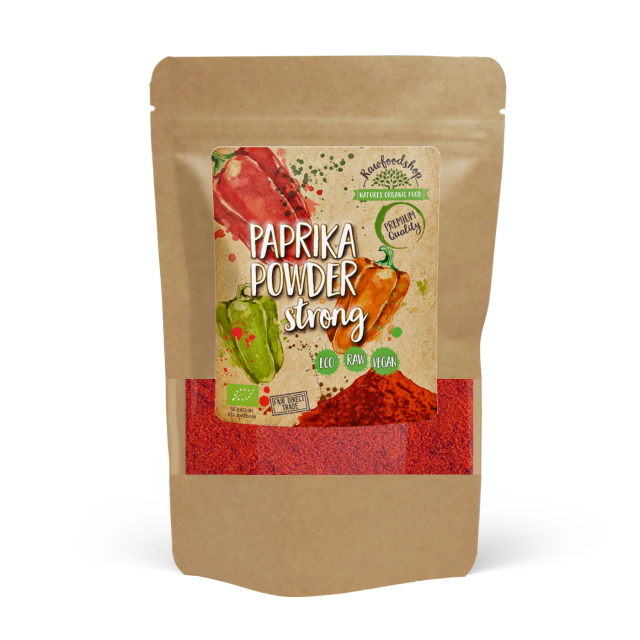 Paprikapulver Stærk ØKO 50g