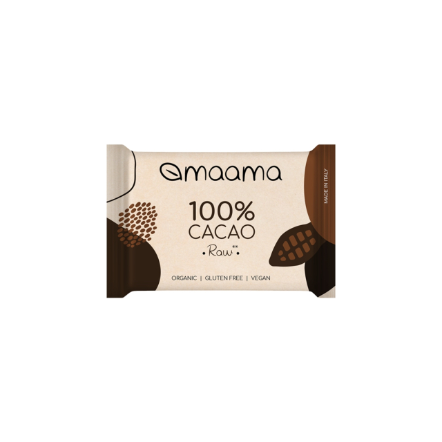 Mørk Chokolade 100% RAW ØKO 30g