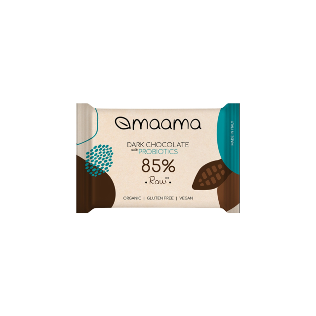 Mørk Chokolade 85% RAW ØKO 30g