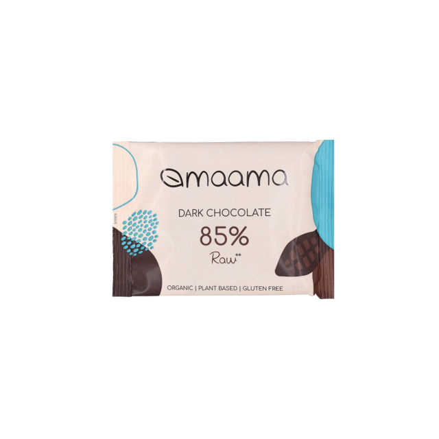 Mørk Chokolade 85% RAW ØKO 30g