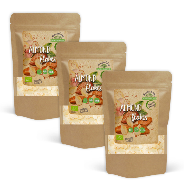 Mandel Flager ØKO 200g x 3 pakker