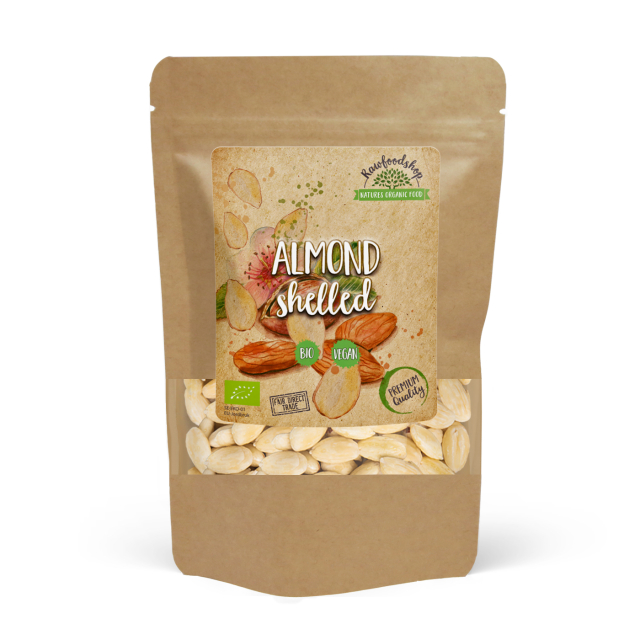 Mandler Afskaldede ØKO 200g