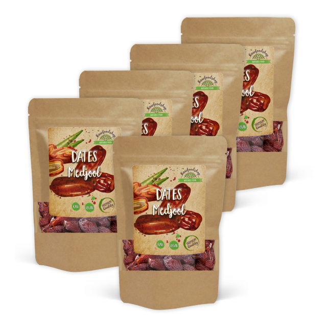 Medjool Dadler 1kg x 5 pakker