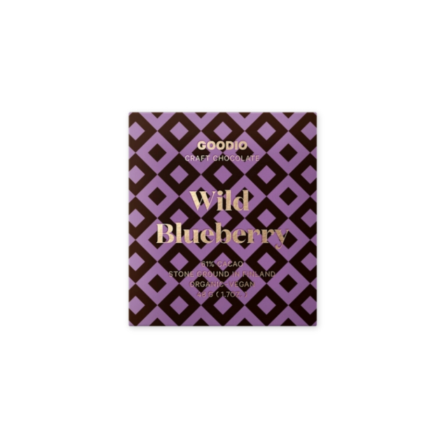Vild Blåbær Chokolade 61% ØKO 48g
