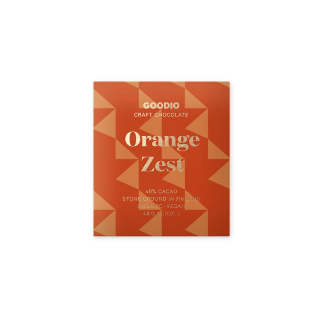 Appelsinskal Chokolade 49% 48g