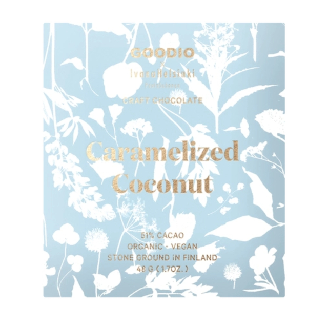 Karamelliseret Kokos Chokolade 51 % ØKO 48 g