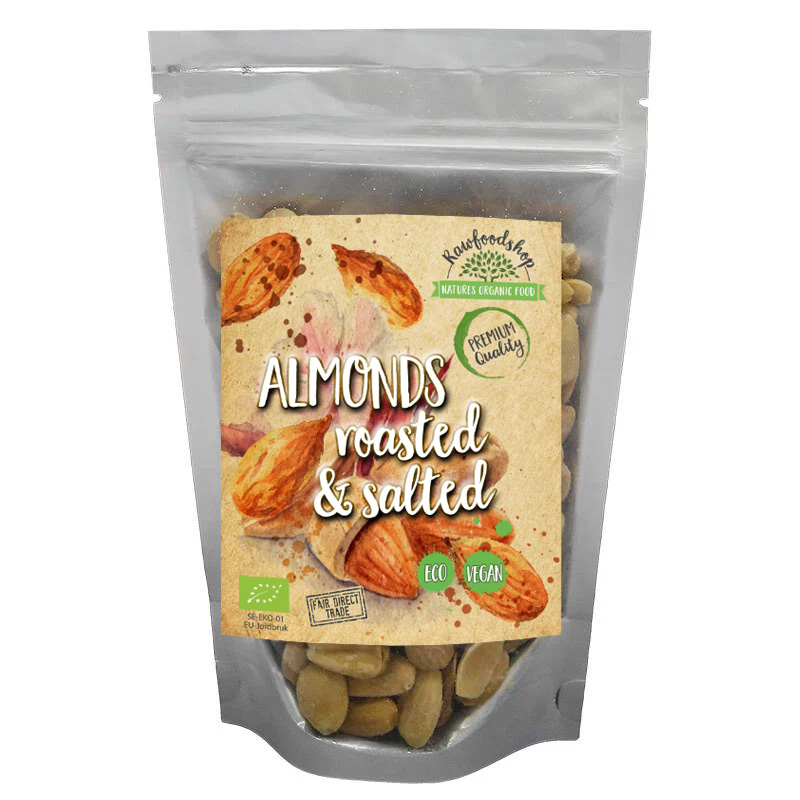 Mandler Ristede & Saltede ØKO 200g