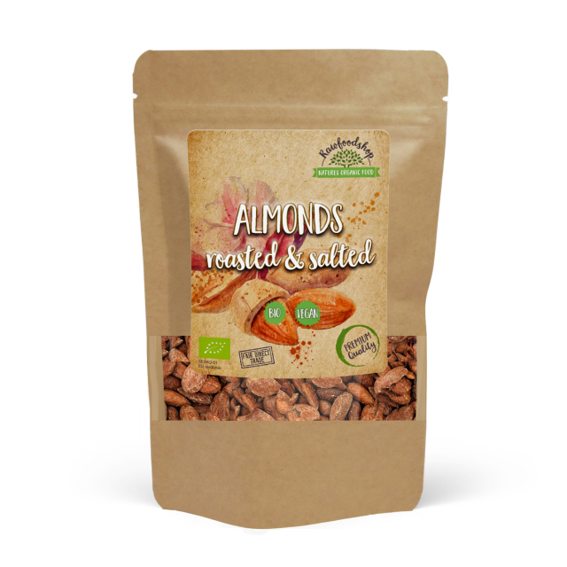 Mandler Ristede & Saltede ØKO 200g