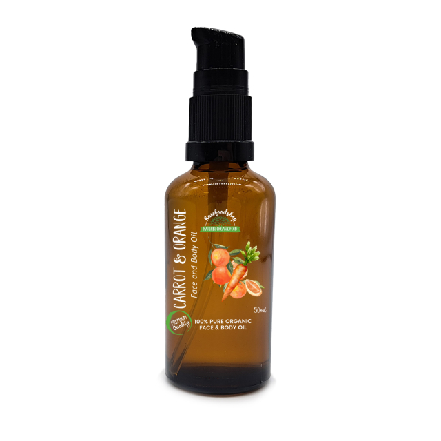 Ansigt & Kropsolie Gulerod & Appelsin ØKO 50ml