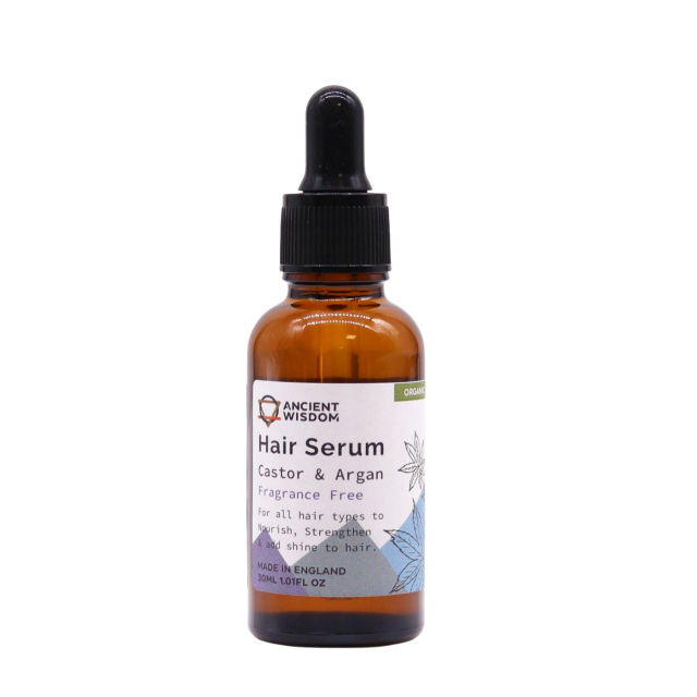 Hårserum Uparfumeret ØKO 30ml