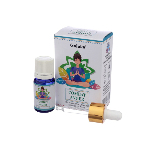 Goloka Blend Æterisk Olie Combat Anger 10ml