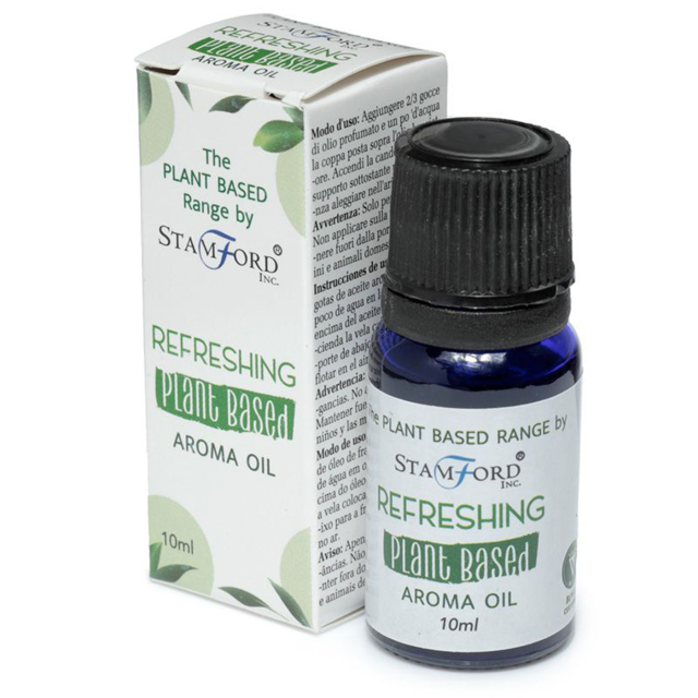 Aromaolie Plantebaseret Refreshing 10ml