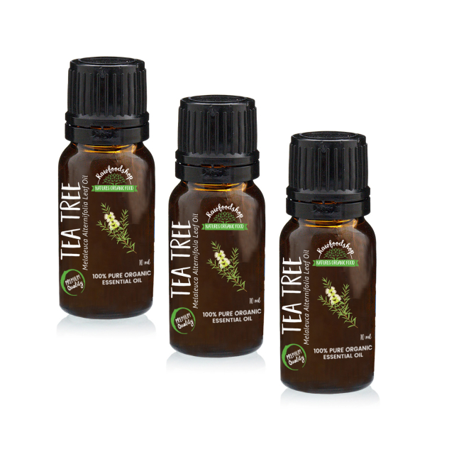 Tea Tree Æterisk Olie ØKO 10ml x 3 flasker