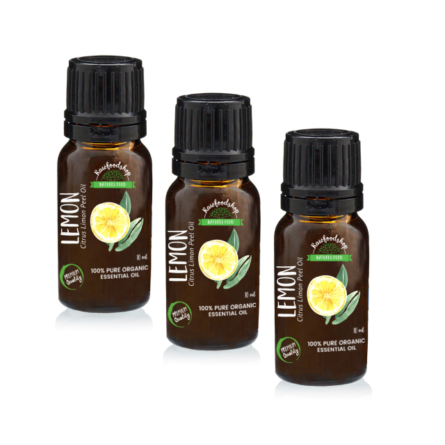 Citron Æterisk Olie ØKO 10ml x 3 pakker