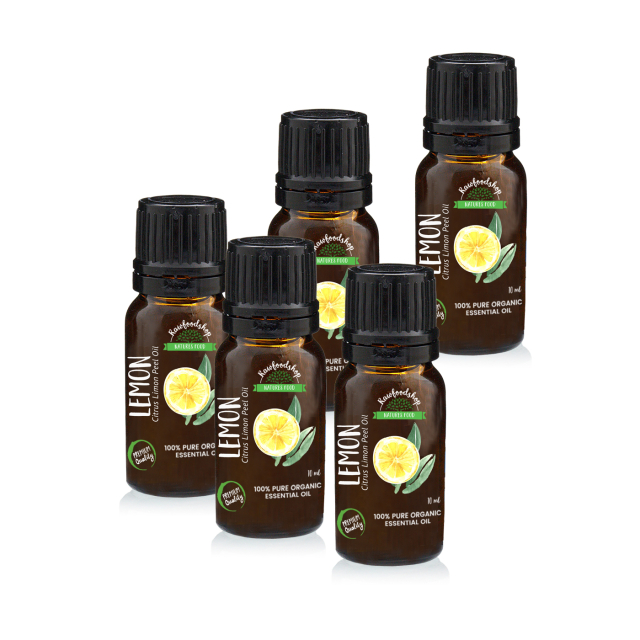 Citron Æterisk Olie ØKO 10ml x 5 pakker