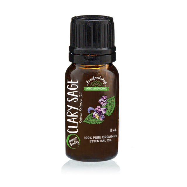 Muskatelsalvia Æterisk Olie ØKO 10ml
