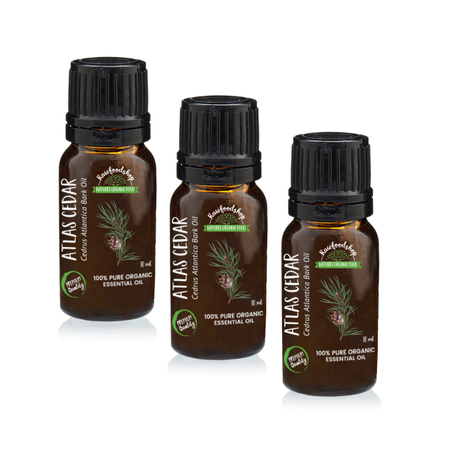 Atlasceder Æterisk Olie ØKO 10ml x 3 pakker