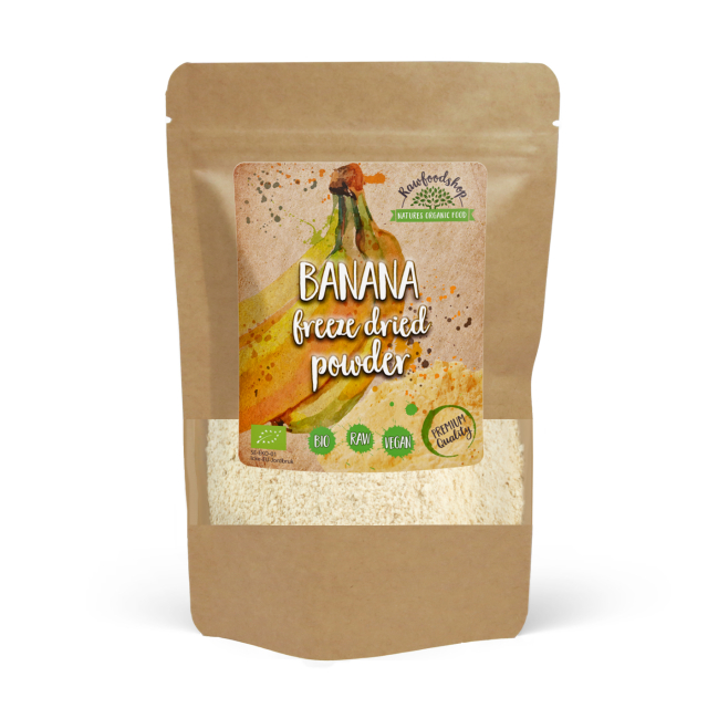 Bananpulver Frysetørret ØKO 125g