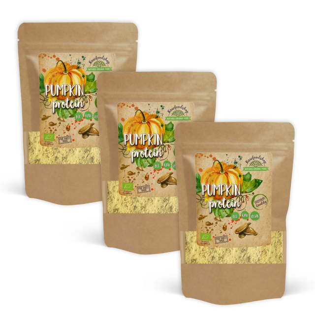 Græskarprotein ØKO 500g x 3 pakker