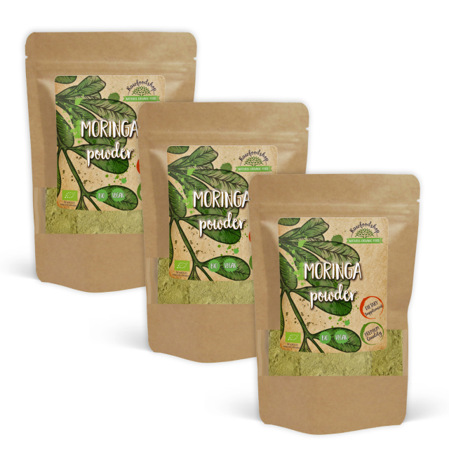 Moringa Pulver ØKO 250g x 3 pakker