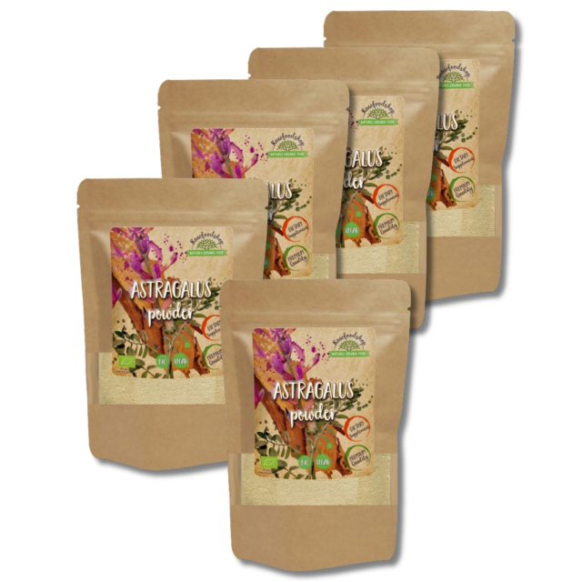 Astragalus Pulver ØKO 125g x 5 pakker
