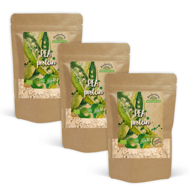 Ærteprotein ØKO 500g x 3 pakker