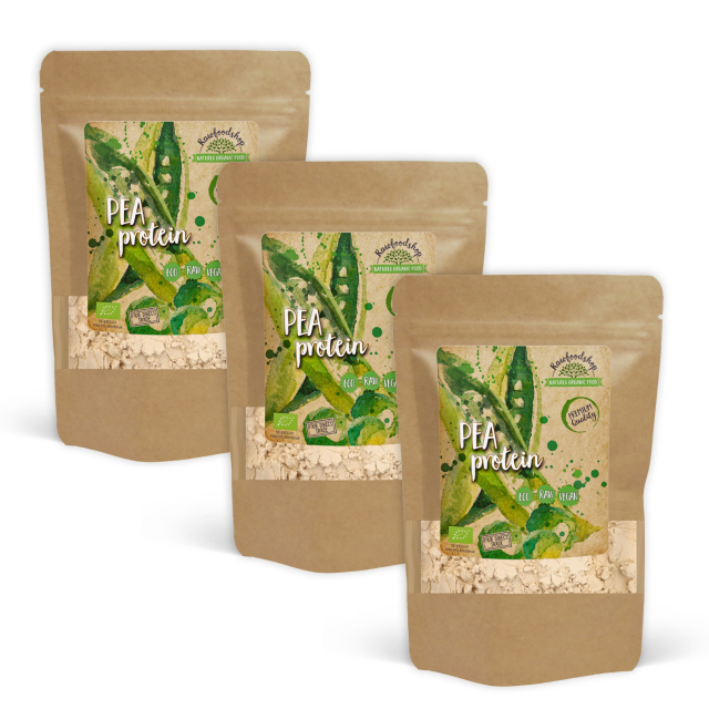 Ærteprotein ØKO 1kg x 3 pakker