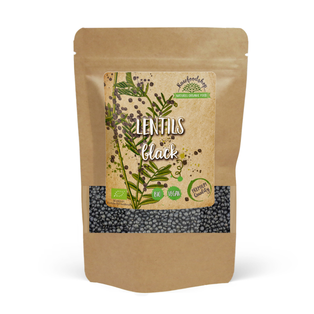 Linser Sorte ØKO 500g