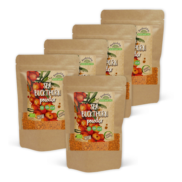 Havtorn Pulver ØKO 250g x 5 pakker