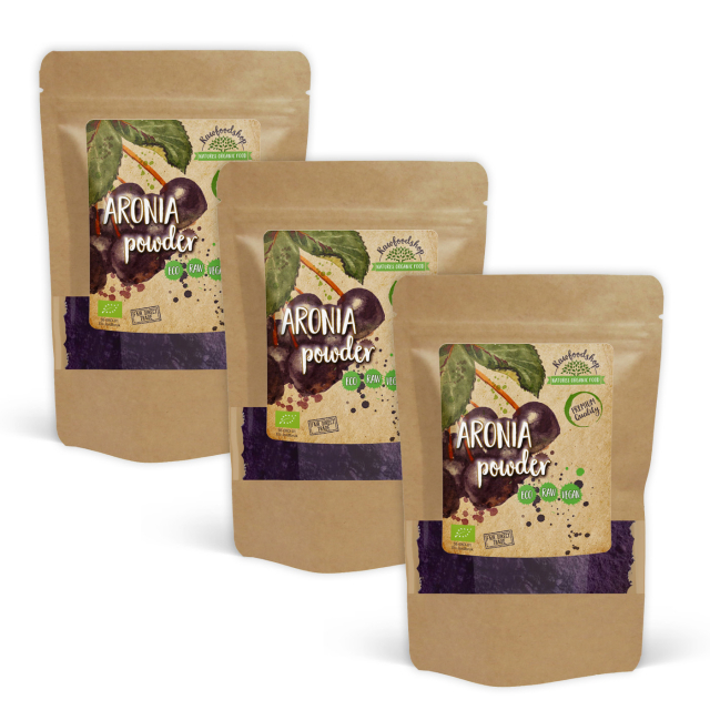 Aronia Pulver ØKO 250g x 3 pakker