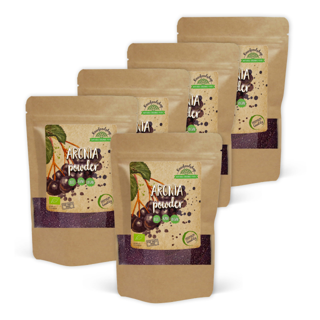 Aronia Pulver ØKO 250g x 5 pakker