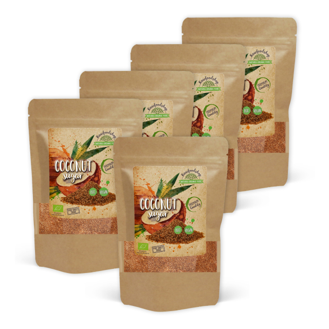 Kokossukker ØKO 500g x 5 pakker
