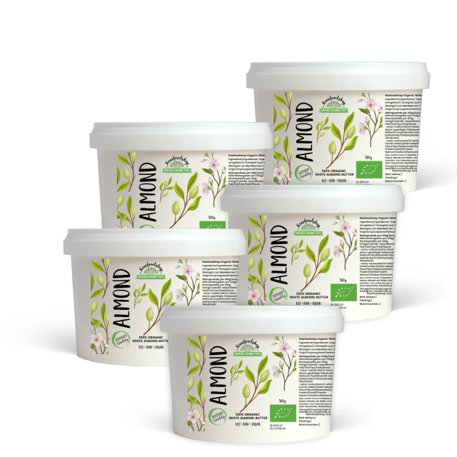 Mandelsmør Lyst ØKO 500g x 5 pakker