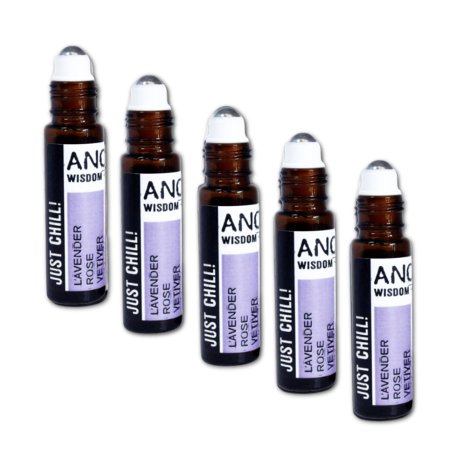 Just Chill Essential Oil Blend Roll On 10ml x 5 flasker