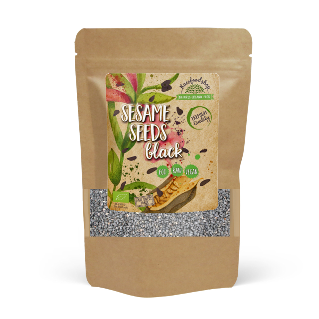 Sesamfrø Sorte ØKO 500g