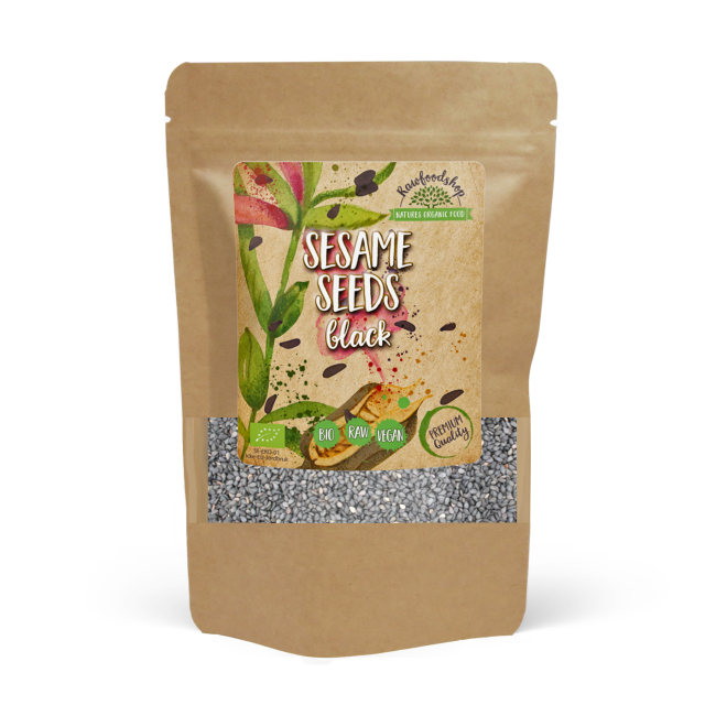 Sesamfrø Sorte ØKO 500g