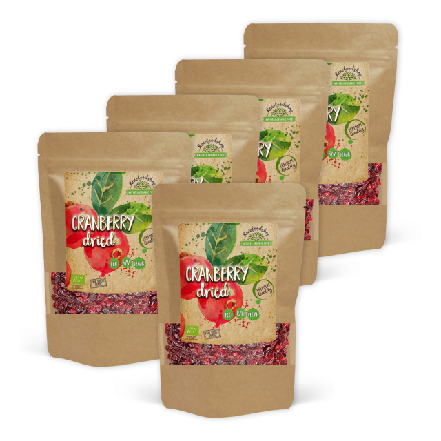 Tranebær ØKO 500g x 5 pakker
