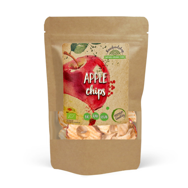 Æblechips RAW ØKO 200g