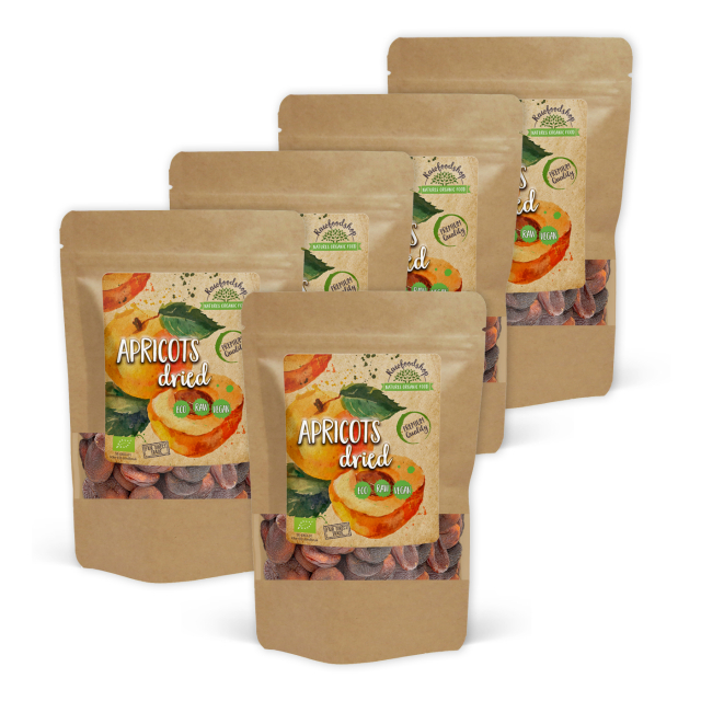 Abrikoser ØKO 1kg x 5 pakker