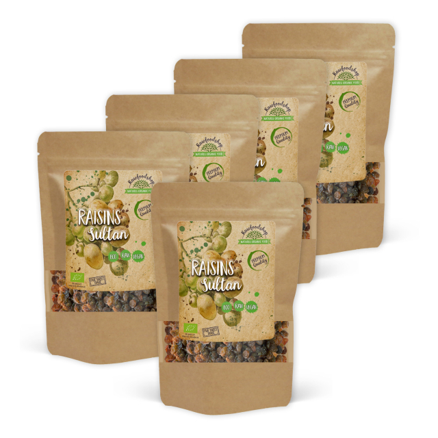 Sultanrosiner ØKO 500g x 5 pakker