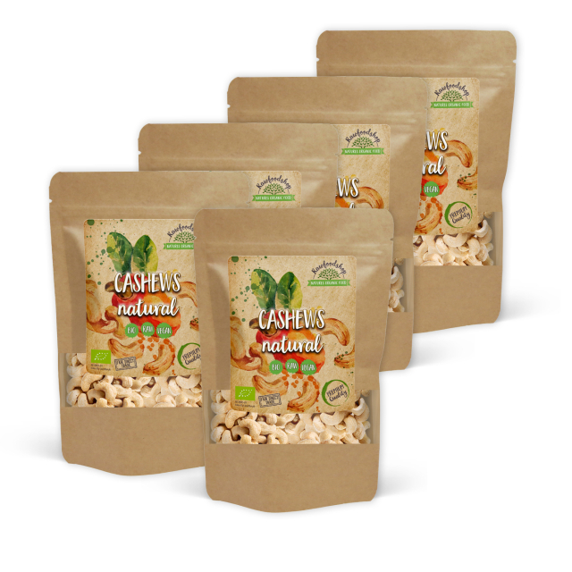 Cashewnødder Premium RAW ØKO 200g x 5 pakker