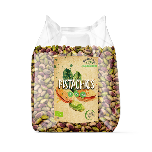 Pistacienødder Premium RAW ØKO 500g
