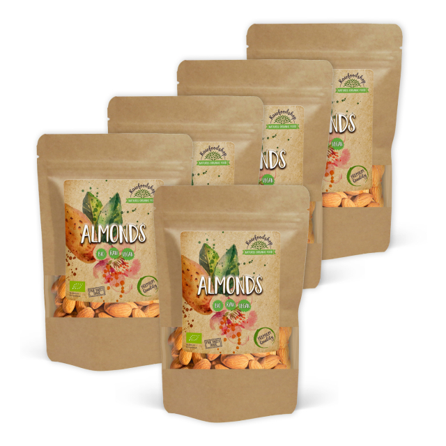 Mandler Premium RAW ØKO 200g x 5 pakker