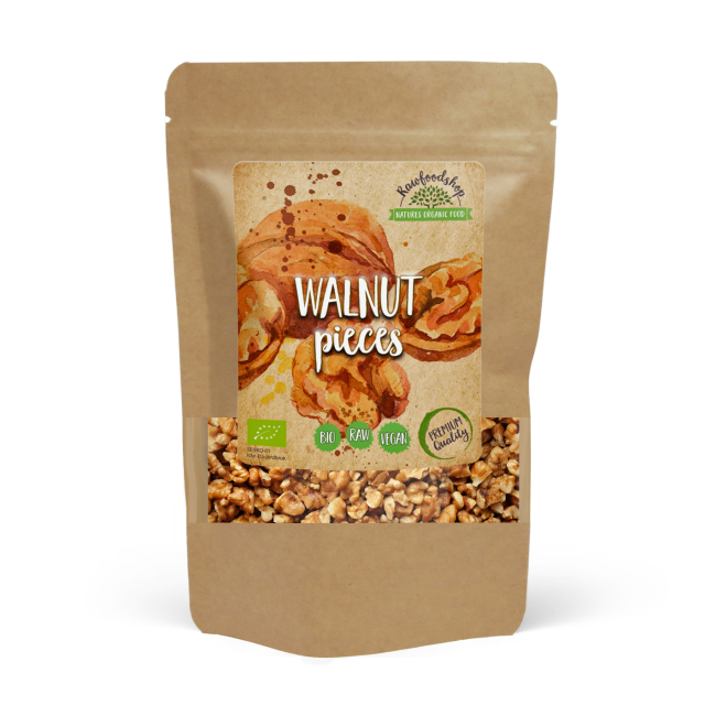 Valnødder i Stykker RAW ØKO 750g