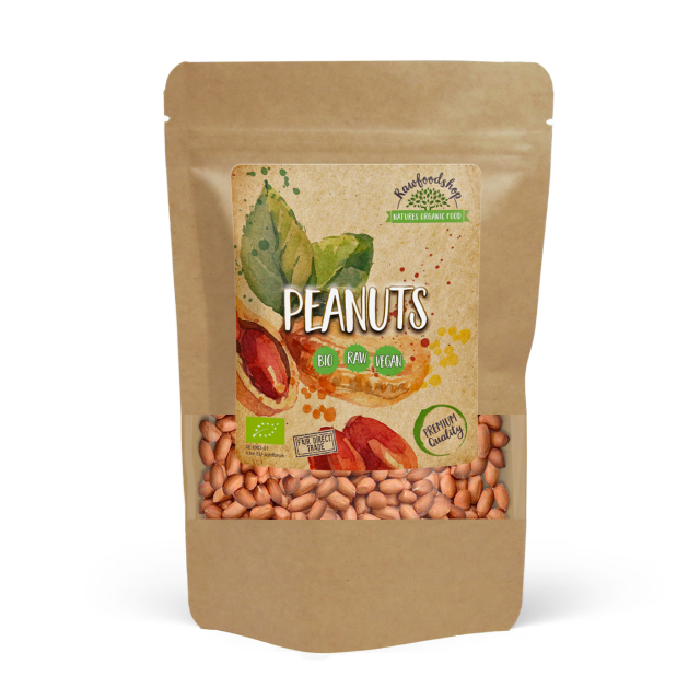 Jordnødder Premium RAW ØKO 500g
