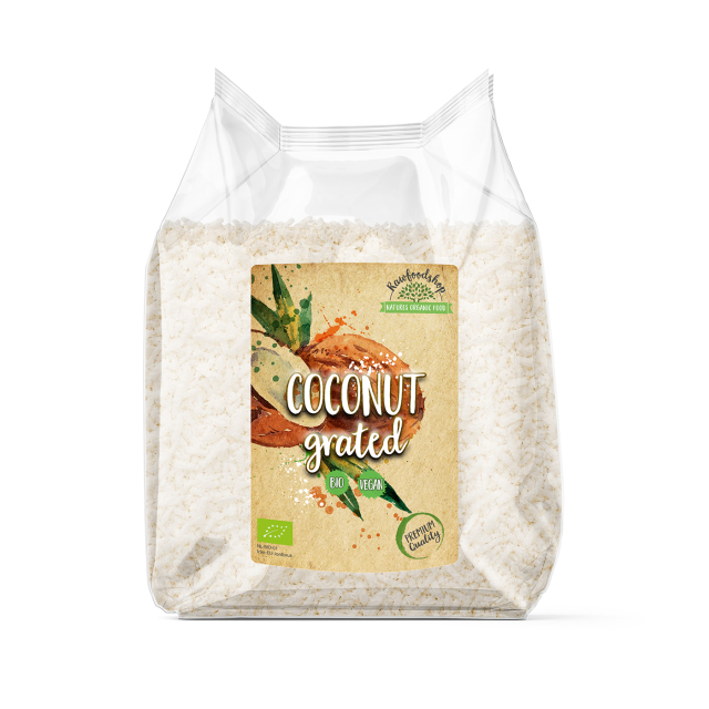 Kokosnød Revet Premium ØKO 500g