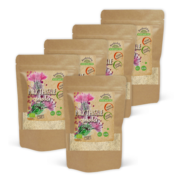 Milk Thistle ØKO Pulver 125g x 5 pakker
