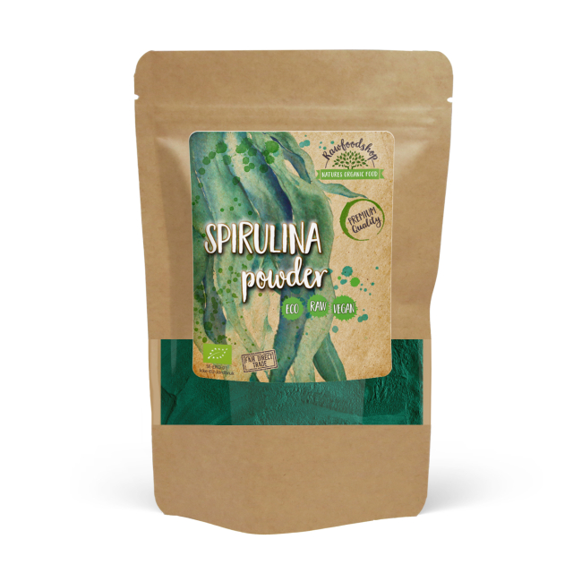 Spirulinapulver ØKO 125g