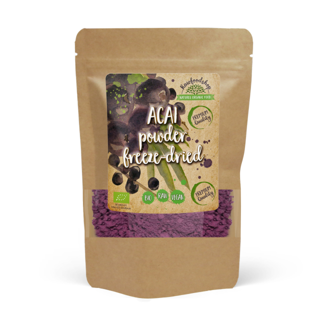 Acai Pulver Frysetørret ØKO 125g